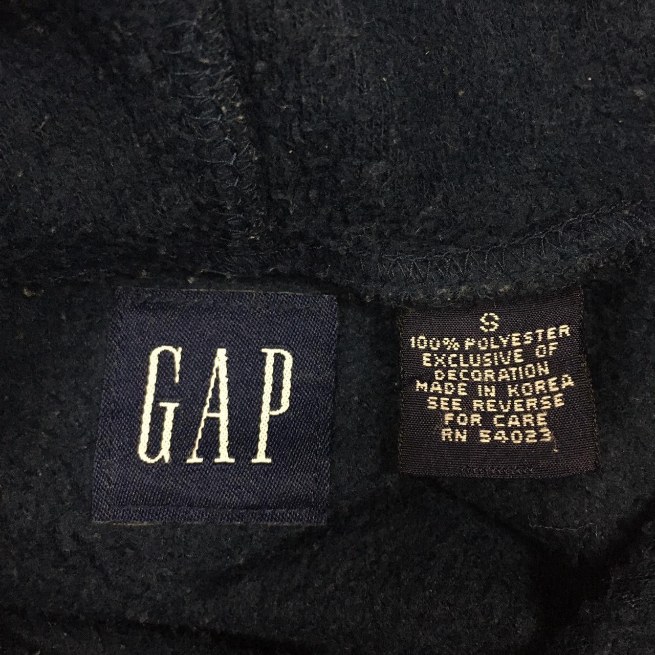Gap Vtg GAP Hoodie Sweatshirt Big Logo Spell Out Size US S / EU 44-46 / 1 - 4 Thumbnail