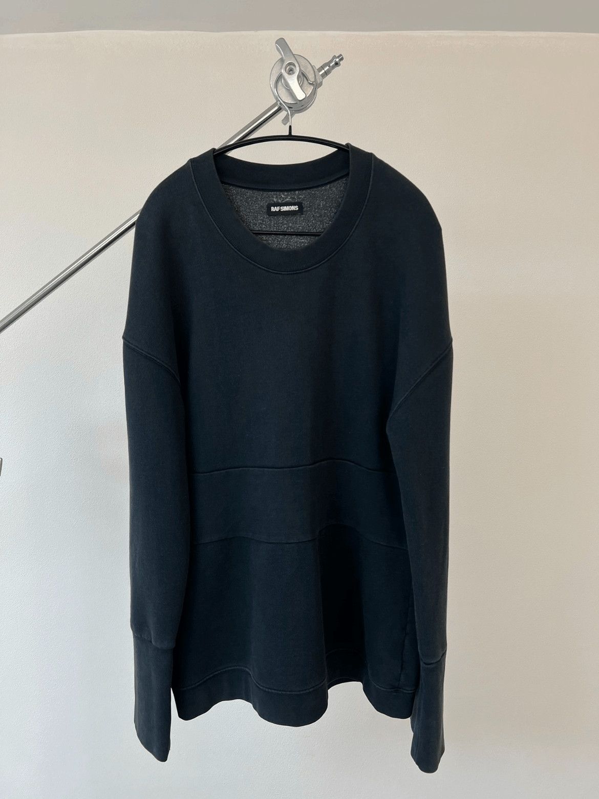 Pre-owned Raf Simons 00s Patches Sweatshirt - Dmc In Black