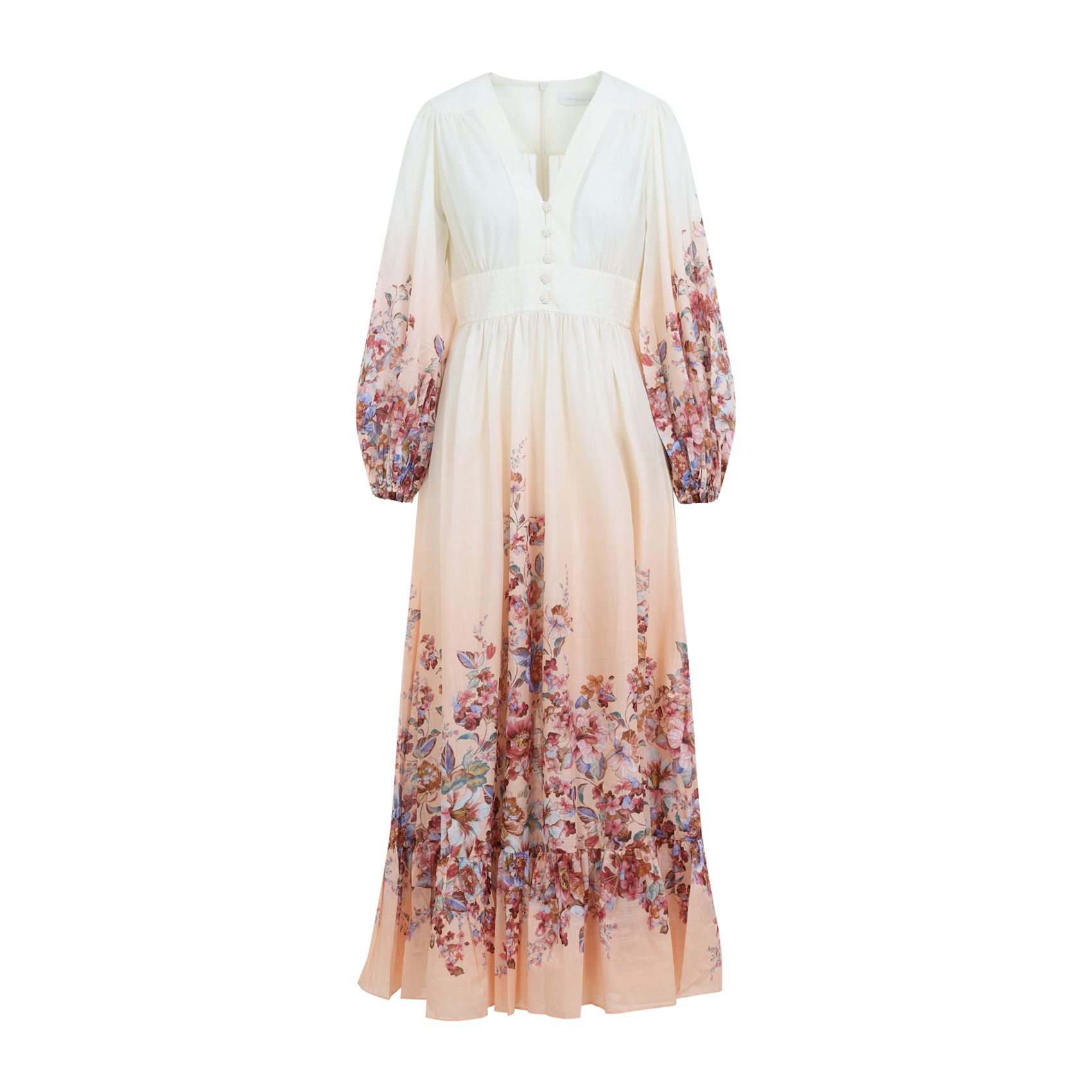 Zimmermann 'Crush Ruffle Halter Maxi Dress' Dress | Grailed