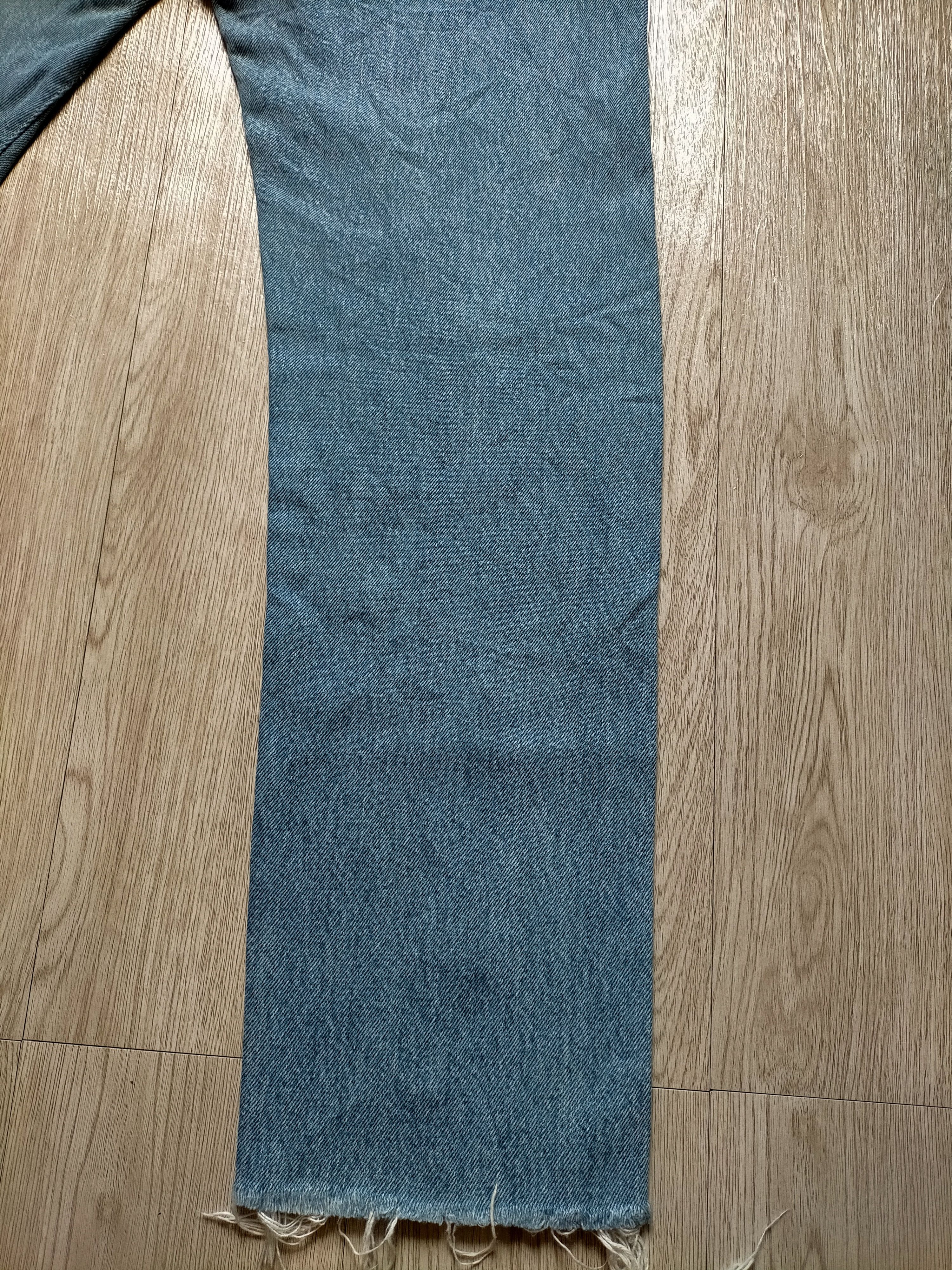 Levi's Vintage Levis 501 x Old Park Upcycle Blue Jeans Size US 30 / EU 46 - 13 Thumbnail