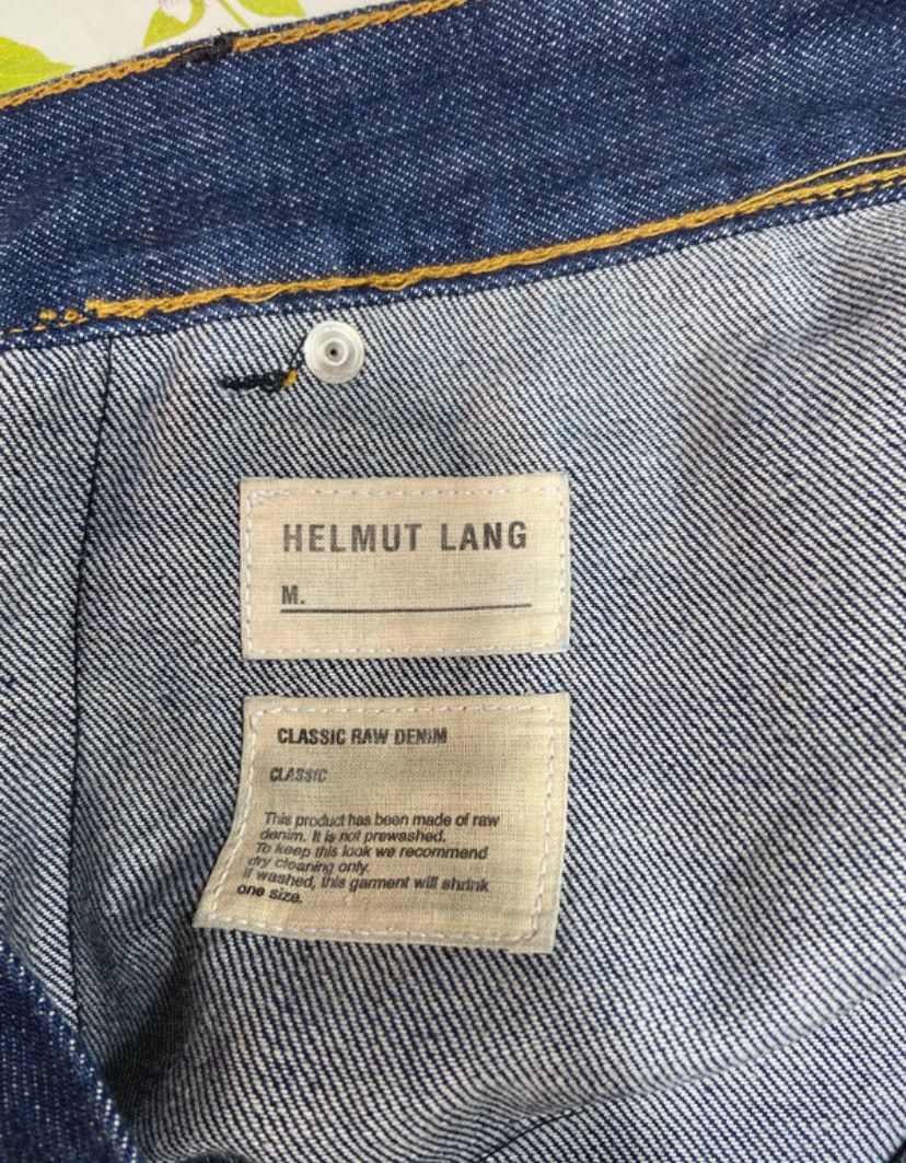 Helmut Lang Helmut Lang, Inside-out Indigo Raw Denim Jeans Size 30" / US 8 / IT 44 - 3 Thumbnail