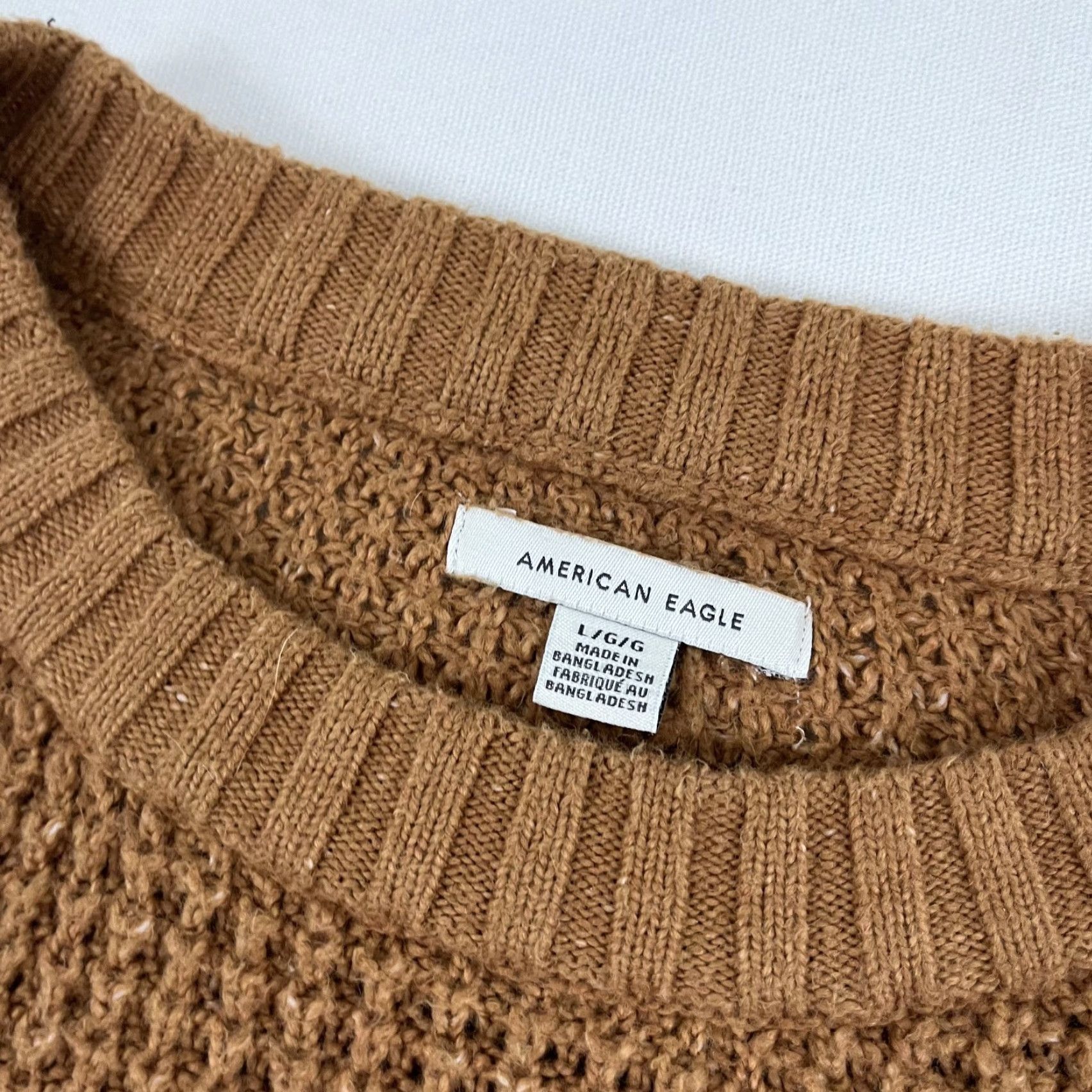 American Eagle Outfitters American Eagle Outfitters Sweater Mens L Pullover Crew Knit Oversized Fall Multicolor Regular/Classic Outdoor Size US L / EU 52-54 / 3 - 2 Thumbnail