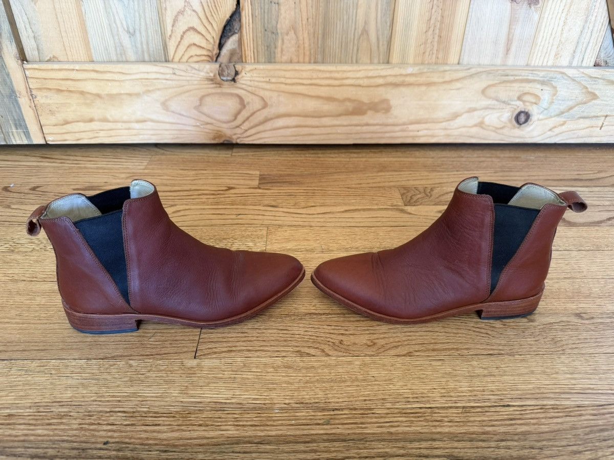 Nisolo Nisolo Eva Chelsea Boots Brandy Leather Size US 7 / IT 37 - 5 Thumbnail