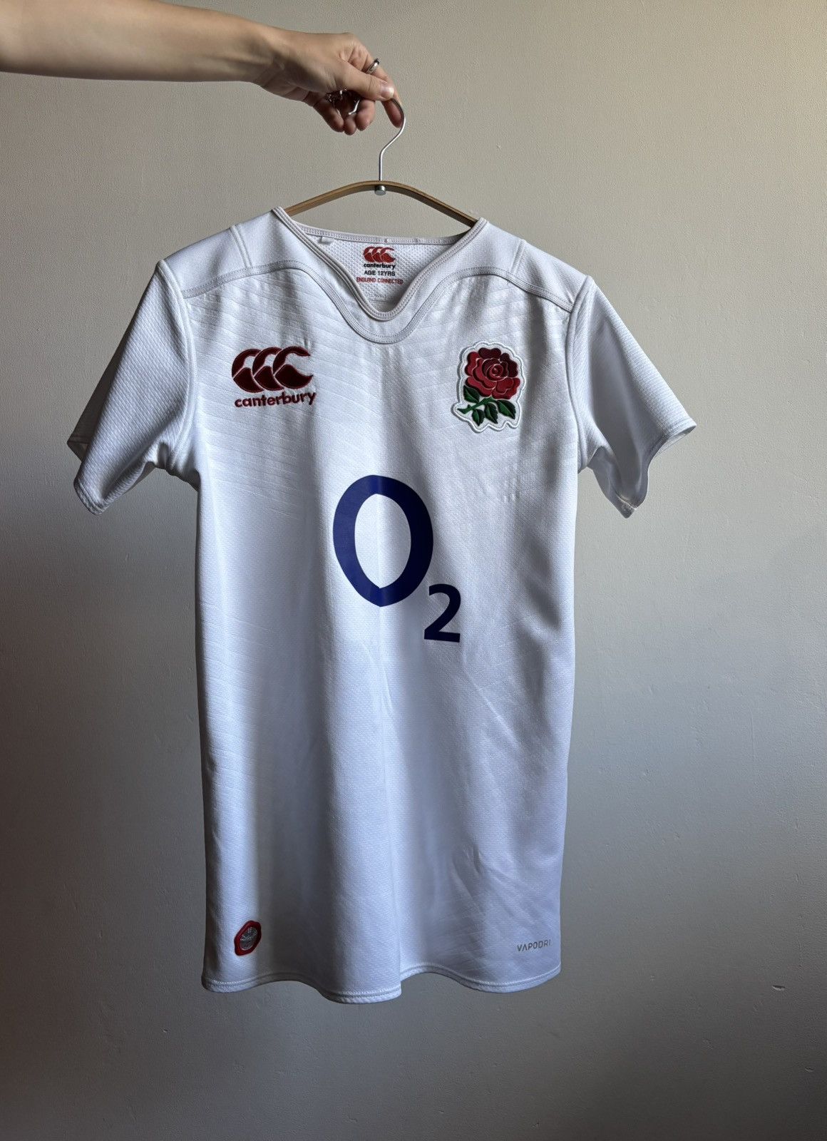 Canterbury of New Zealand Canterbury England Rugby vintage jersey xs shirt O2 Y2K Size US XS / EU 42 / 0 - 3 Thumbnail