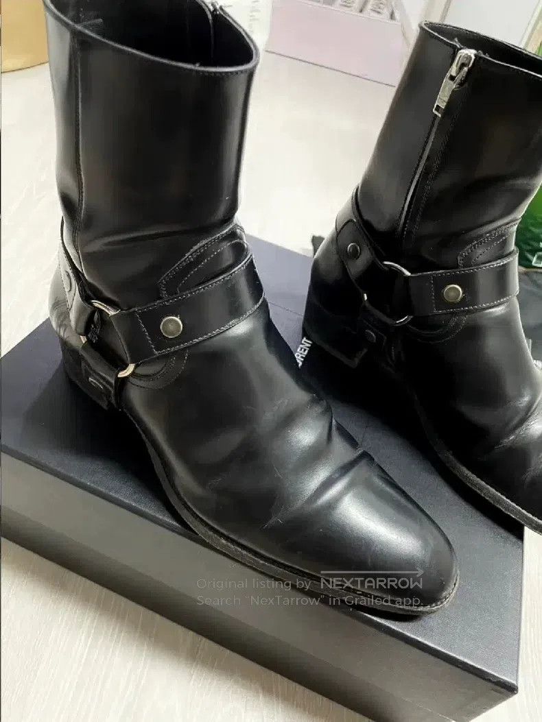 Saint Laurent Paris Saint Laurent Paris Buckle Chelsea Boots i Size US 9 / EU 42 - 4 Thumbnail