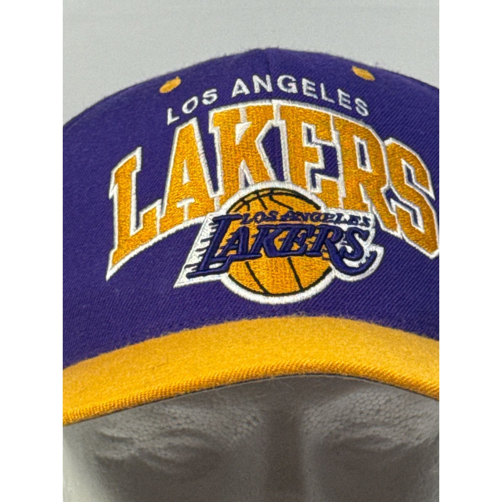 Mitchell & Ness Mitchell & Ness Hardwood Classics LA Lakers Snapback Hat Size ONE SIZE - 2 Thumbnail