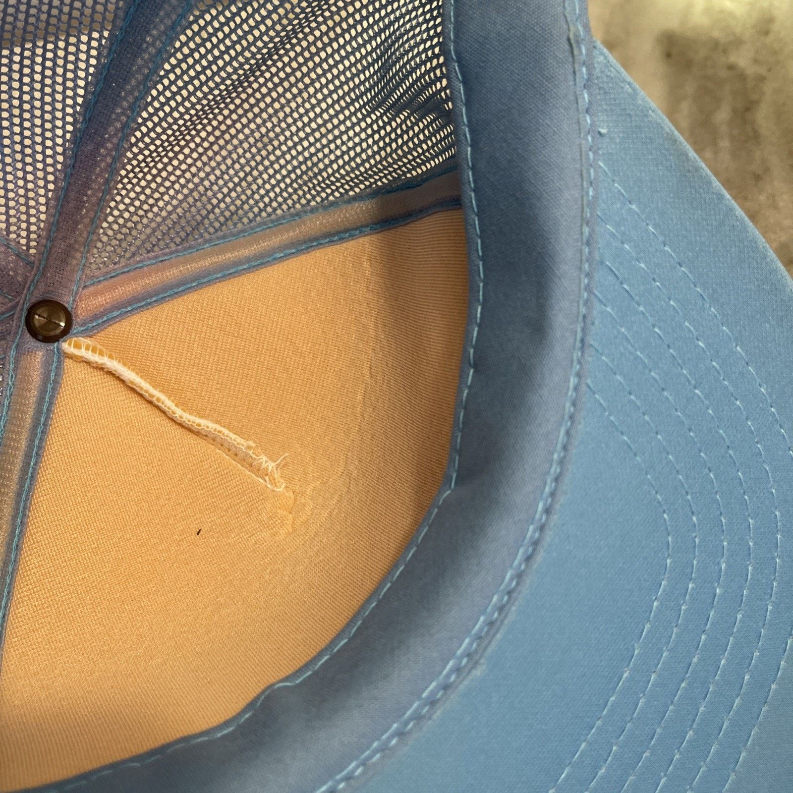 Vintage Vtg Adjustable New Yorker Lite N Healthy Trucker Hat Youngan Size ONE SIZE - 8 Thumbnail