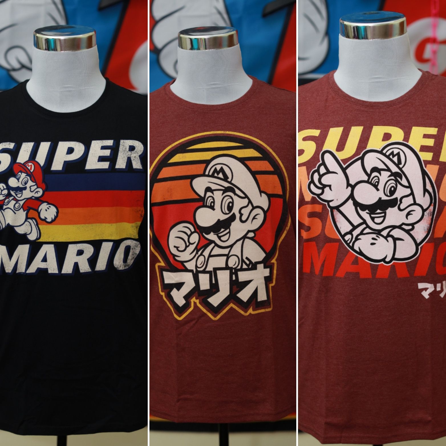Nintendo SUPER MARIO Size US M / EU 48-50 / 2 - 2 Thumbnail