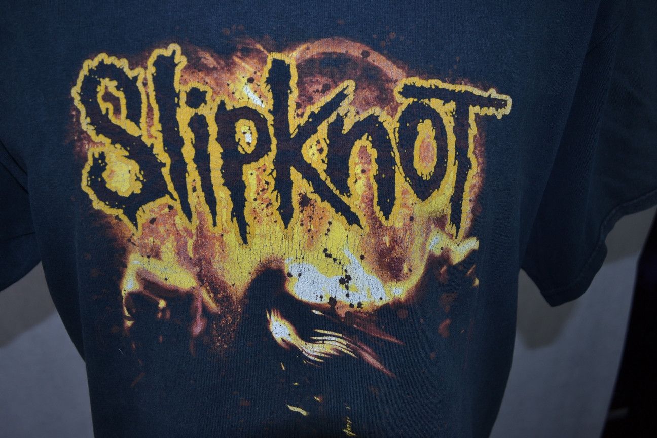 Band Tees × Slipknot × Vintage SLIPKNOT Vintage Tee L Size US L / EU 52-54 / 3 - 7 Thumbnail