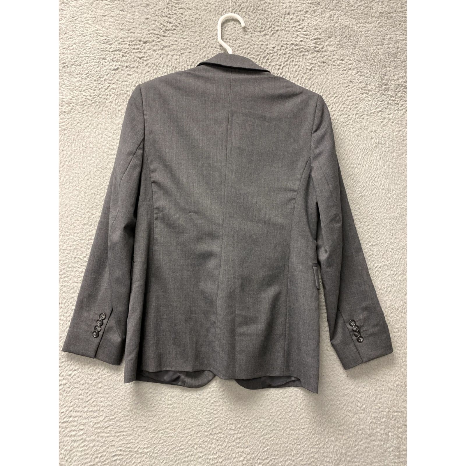 Brooks Brothers VINTAGE Brooks Brothers Blazer WOMENS 6 Gray 2 Button Sport Coat Jacket Regular Size M / US 6-8 / IT 42-44 - 5 Thumbnail