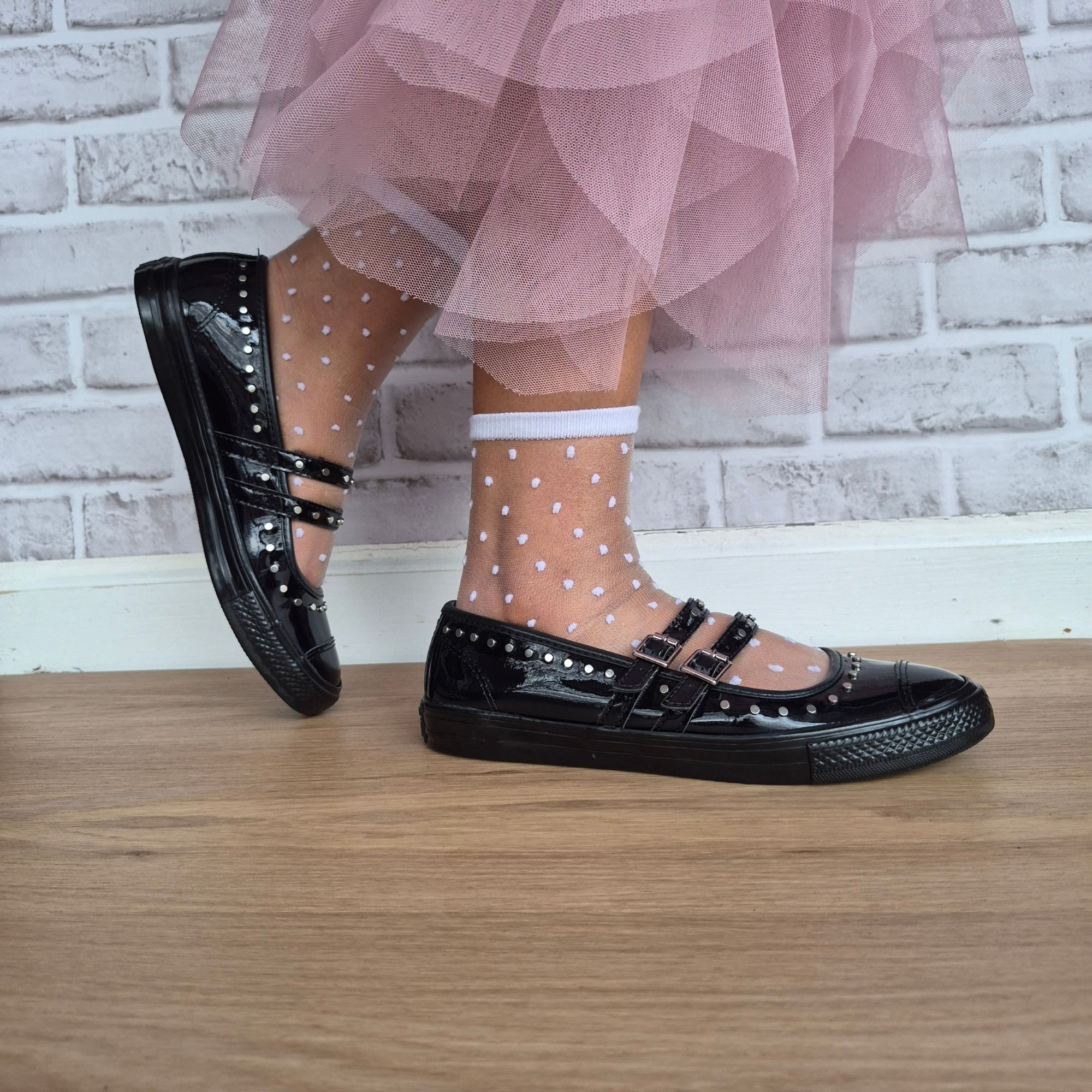 Converse ⭐Converse Chuck Taylor Dainty Mary Jane Sz 8 Women's shoes S Size US 8 / IT 38 - 9 Thumbnail