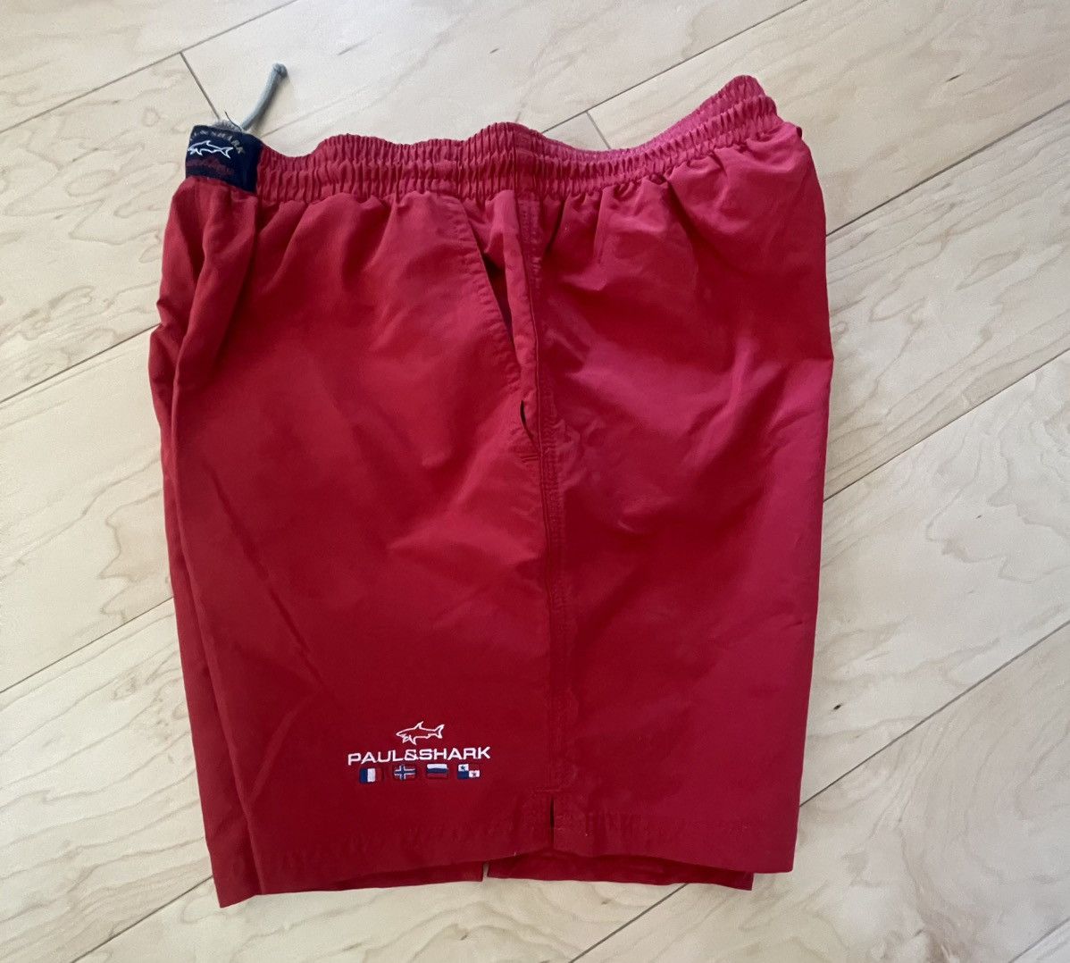 Paul & Shark Paul Shark Yachting mens trunks red made in italy S Size US 30 / EU 46 - 14 Thumbnail