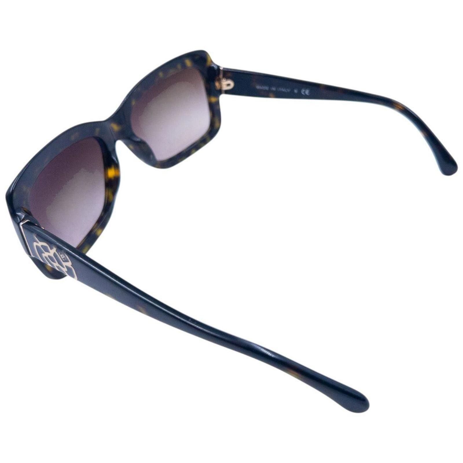 Chanel Vintage Chanel Tortoise Shell Sunglasses Size ONE SIZE - 4 Thumbnail