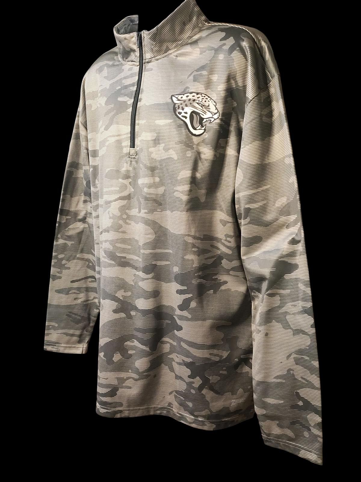 Other NFL Jacksonville Jaguars Camo Quarter-Zip Pullover Size US XXL / EU 58 / 5 - 5 Thumbnail