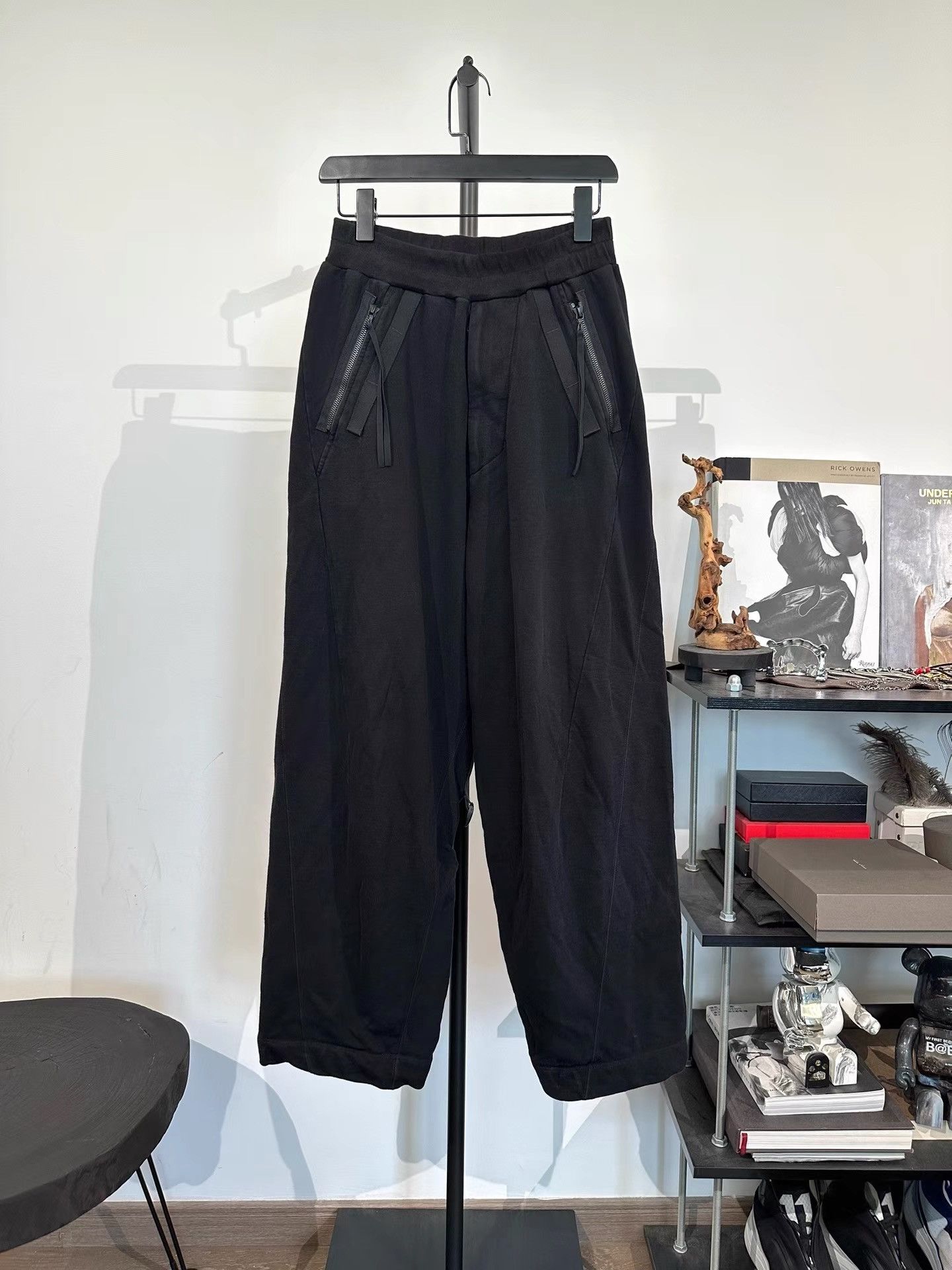 Julius Julius_7 Webbing Sports Sweatpants K35 Size US 29 - 3 Thumbnail
