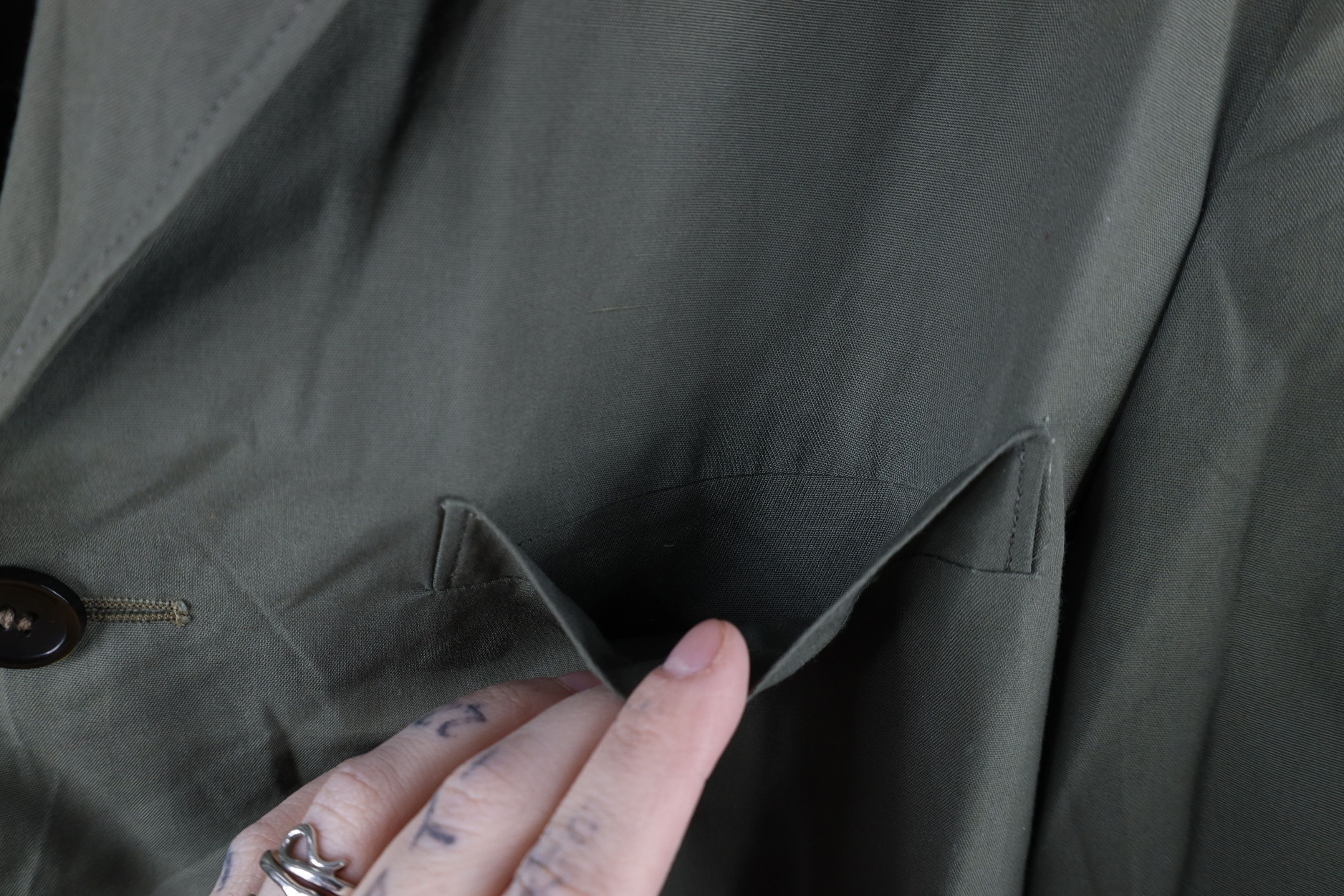 Vintage Vintage 50s Rockabilly Suit Coat Jacket Blazer Green USA Size US L / EU 52-54 / 3 - 6 Thumbnail