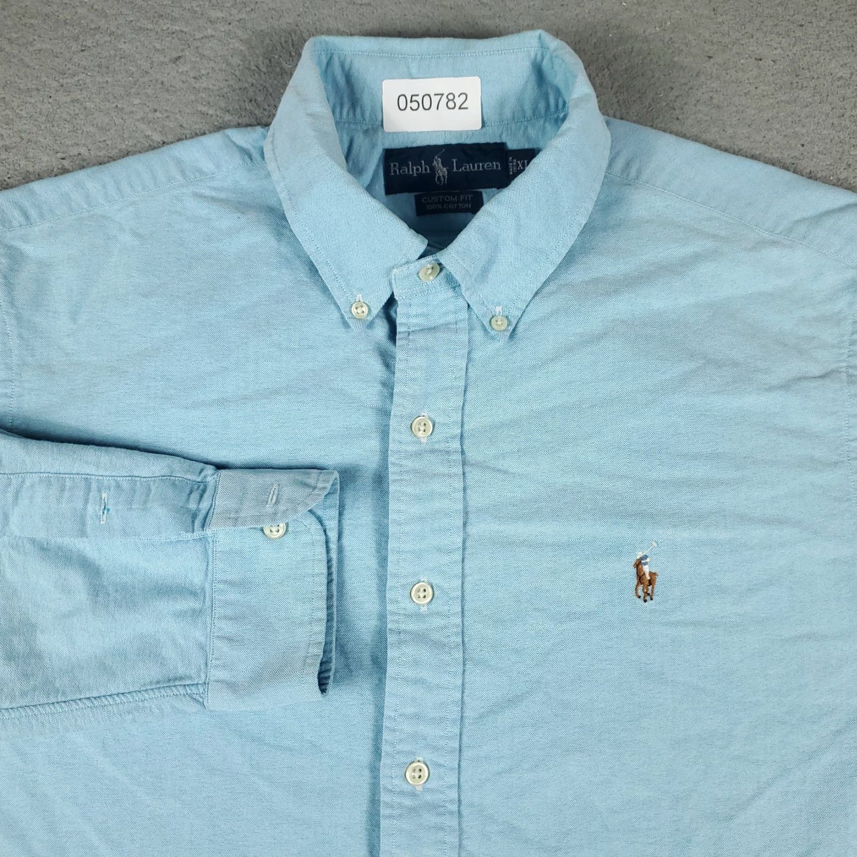 Ralph Lauren Ralph Lauren Shirt Mens XL Blue Pony Button-Up Long Sleeve Casual Business Classic Preppy Designer Mens XL Blue Pony Button-Up Long Sleeve Size US XL / EU 56 / 4 - 2 Thumbnail