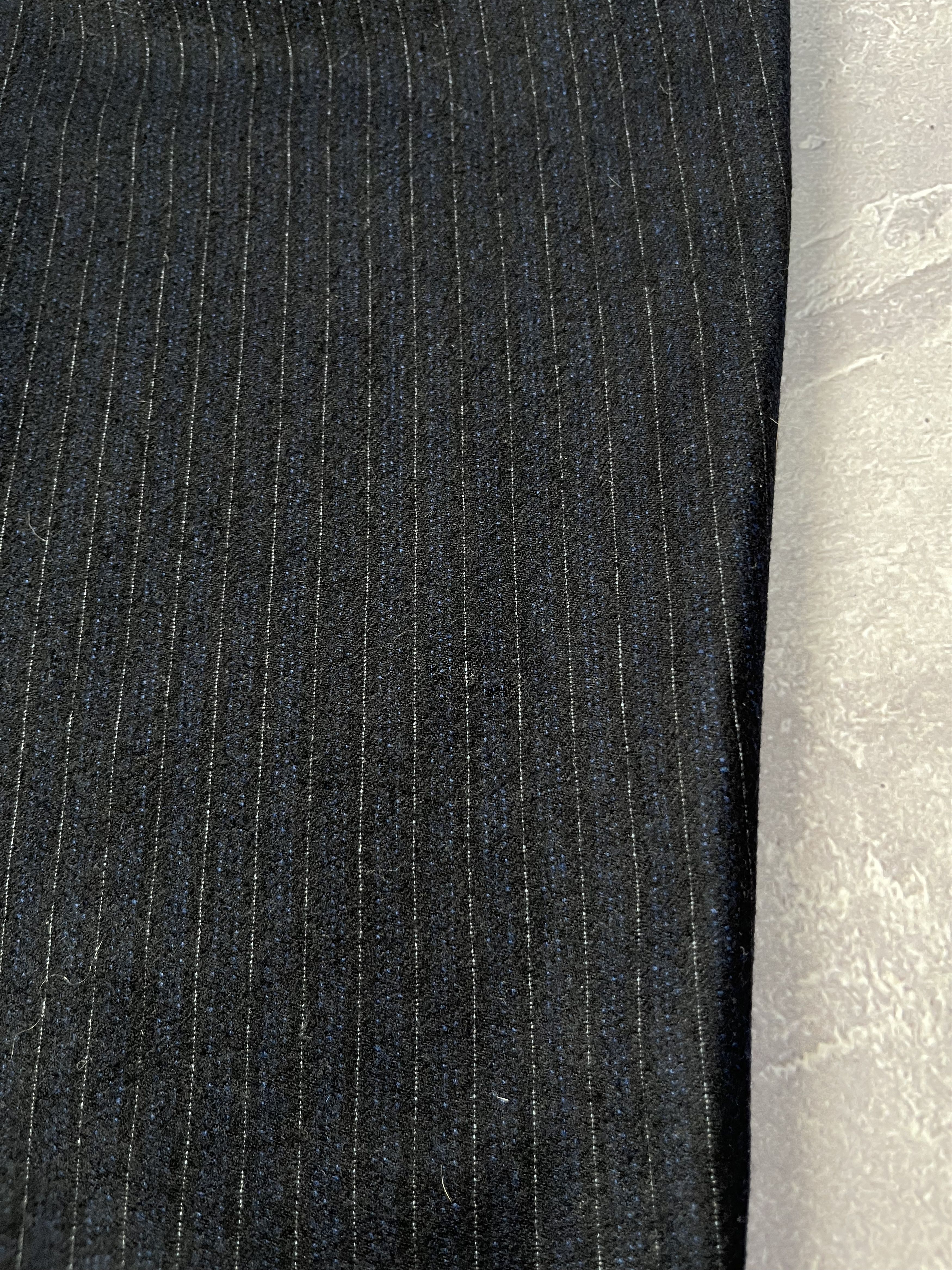 Burberry Vintage Burberry's Wool Cashmere Suit Pinstripe Size 42R Size 42R - 20 Thumbnail