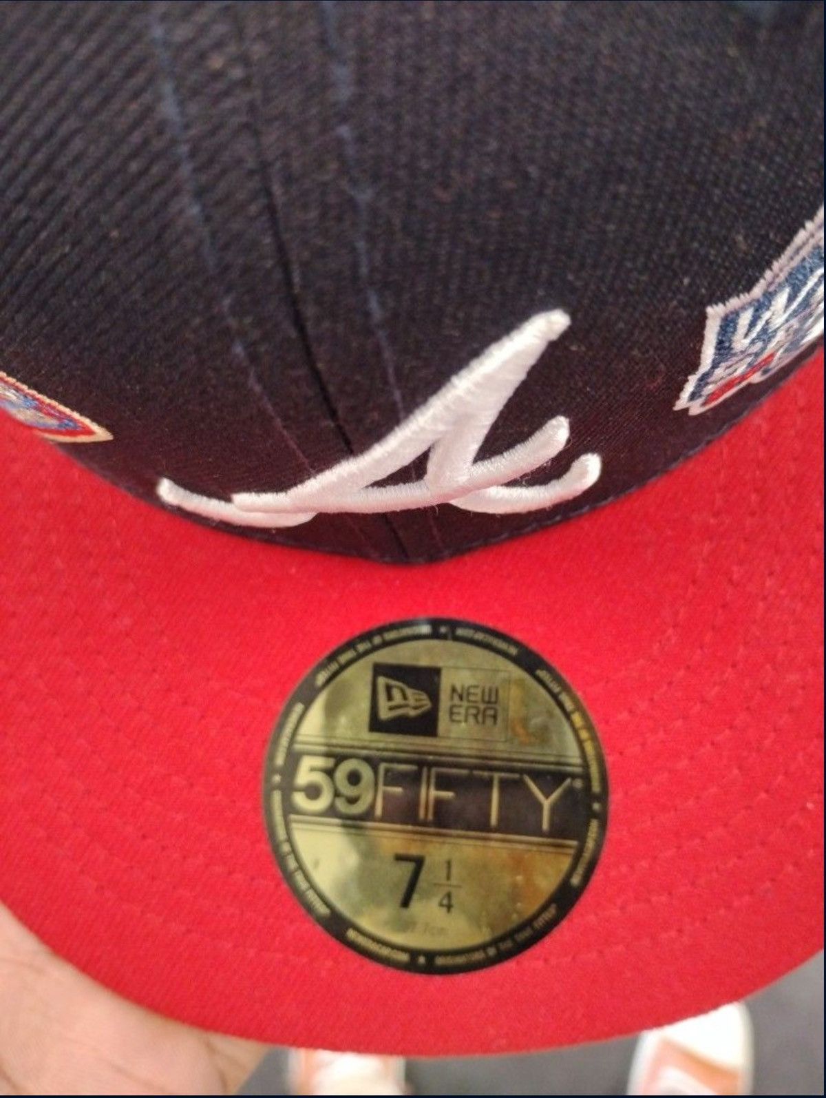 New Era New Era ATL Braves World Series Champions Fitted Size 34 - 4 Thumbnail