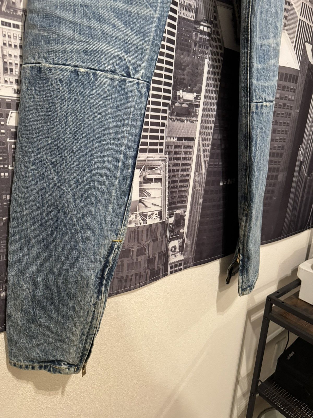 Fear of God 🔥Fear of God Fifth Collection Indigo Selvedge Jeans SZ 36 Size US 36 / EU 52 - 10 Thumbnail