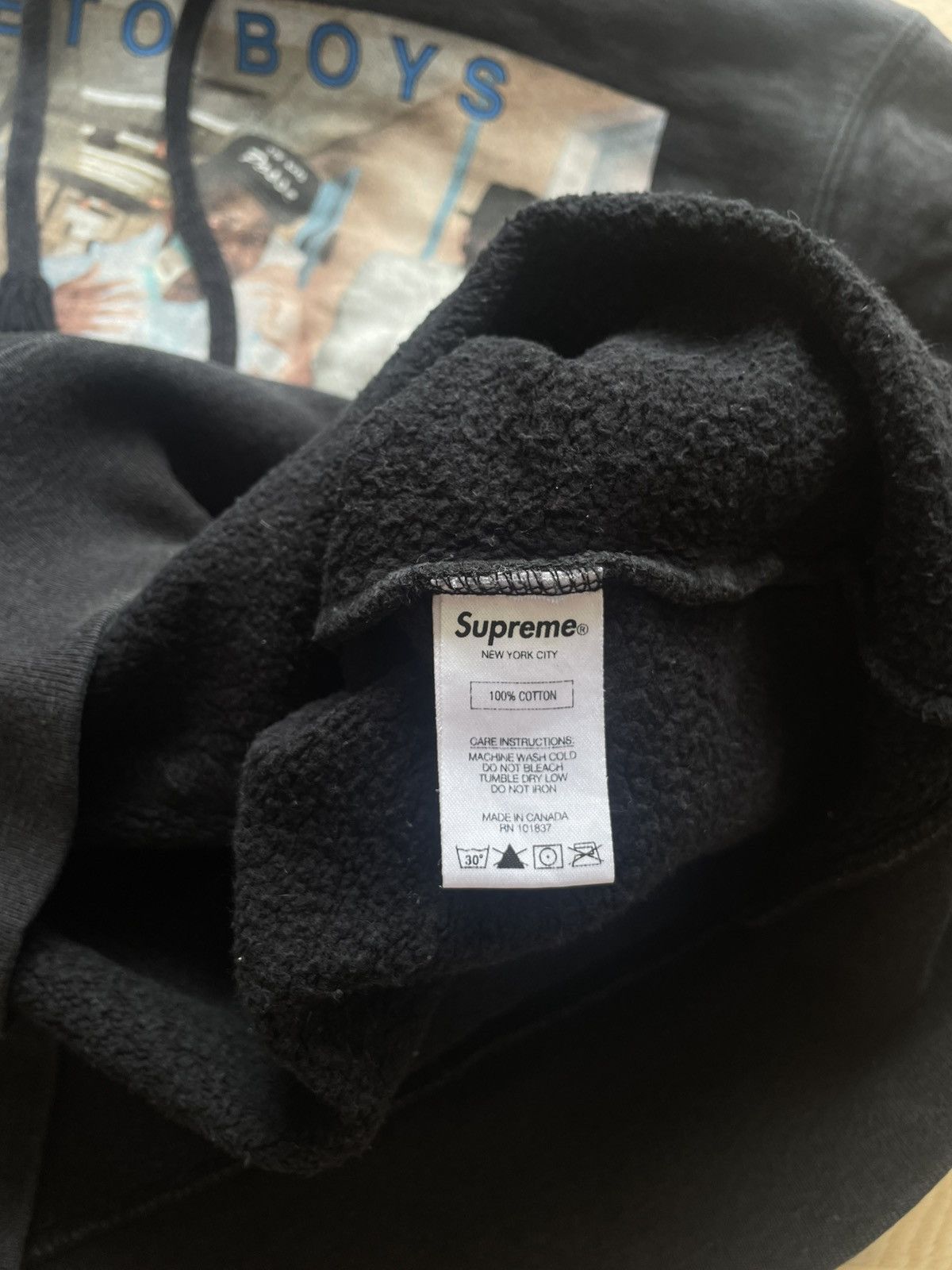 Supreme Supreme Rap A Lot Geto Boys SS18 Black Size Large Size US L / EU 52-54 / 3 - 15 Thumbnail