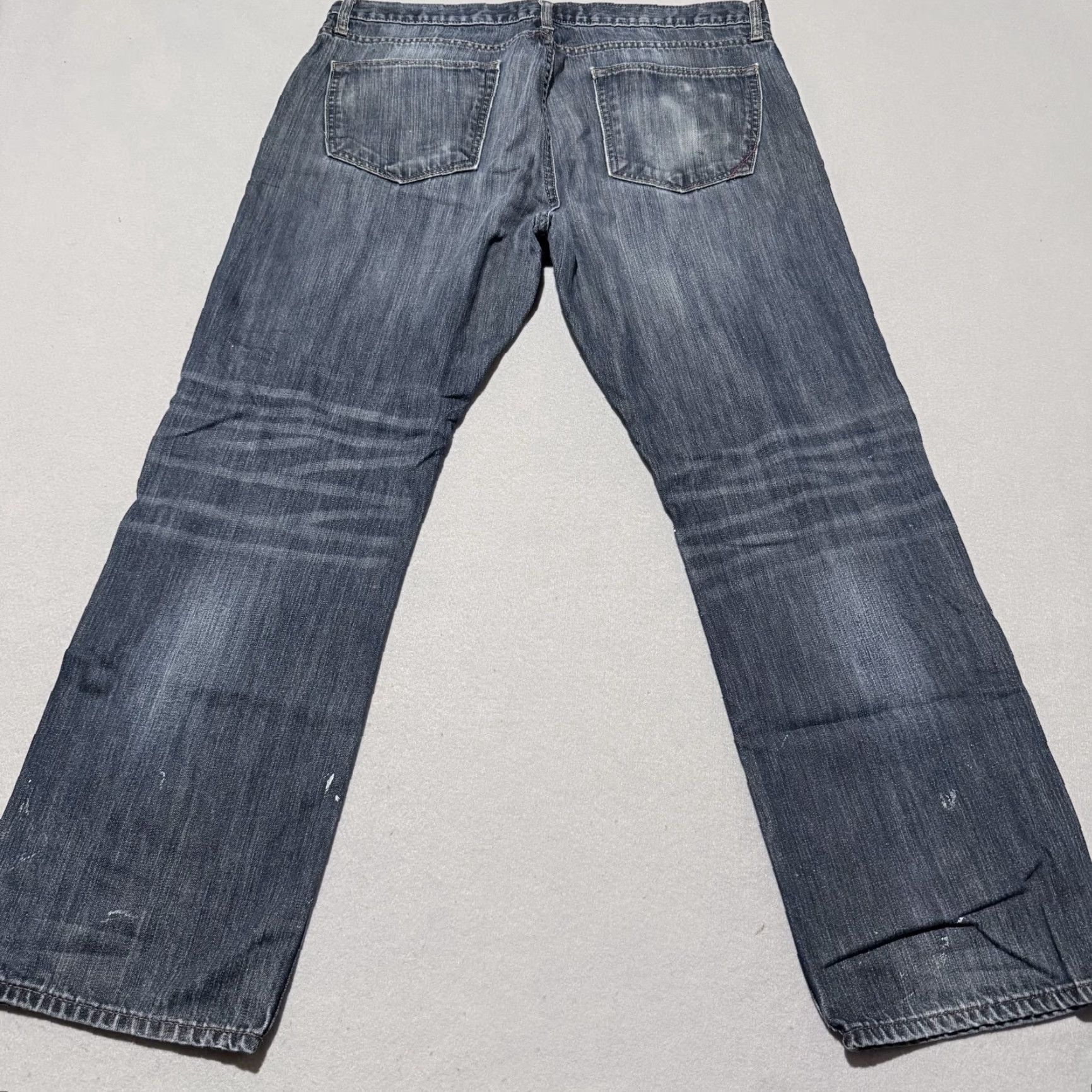 Banana Republic Banana Republic Jeans Men Blue Denim Zip Fly Vintage Straight 36x30 5-Pocket Quality Denim Vintage 2000s Mens Jeans Size US 36 / EU 52 - 6 Thumbnail