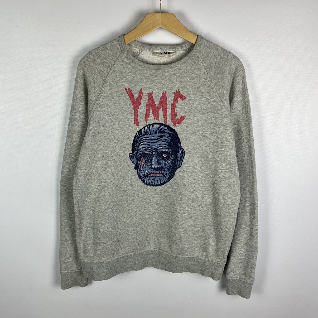 YMC Designer YMC Sweatshirt Zombie Horror Sweatshirt Luxury Size US S / EU 44-46 / 1 - 1 Thumbnail
