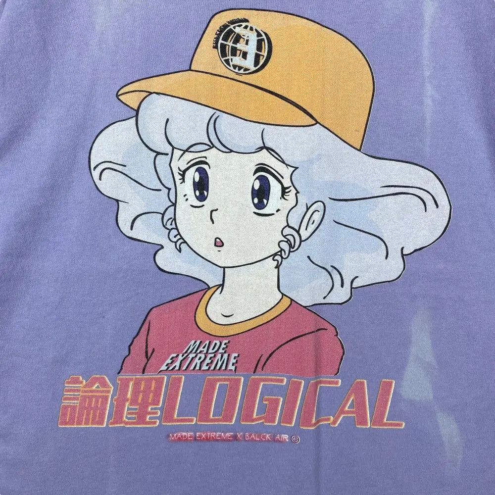 Anime MADE EXTREME x BALCK AIR Logical Anime Graphic Faded Tee Size US M / EU 48-50 / 2 - 2 Thumbnail