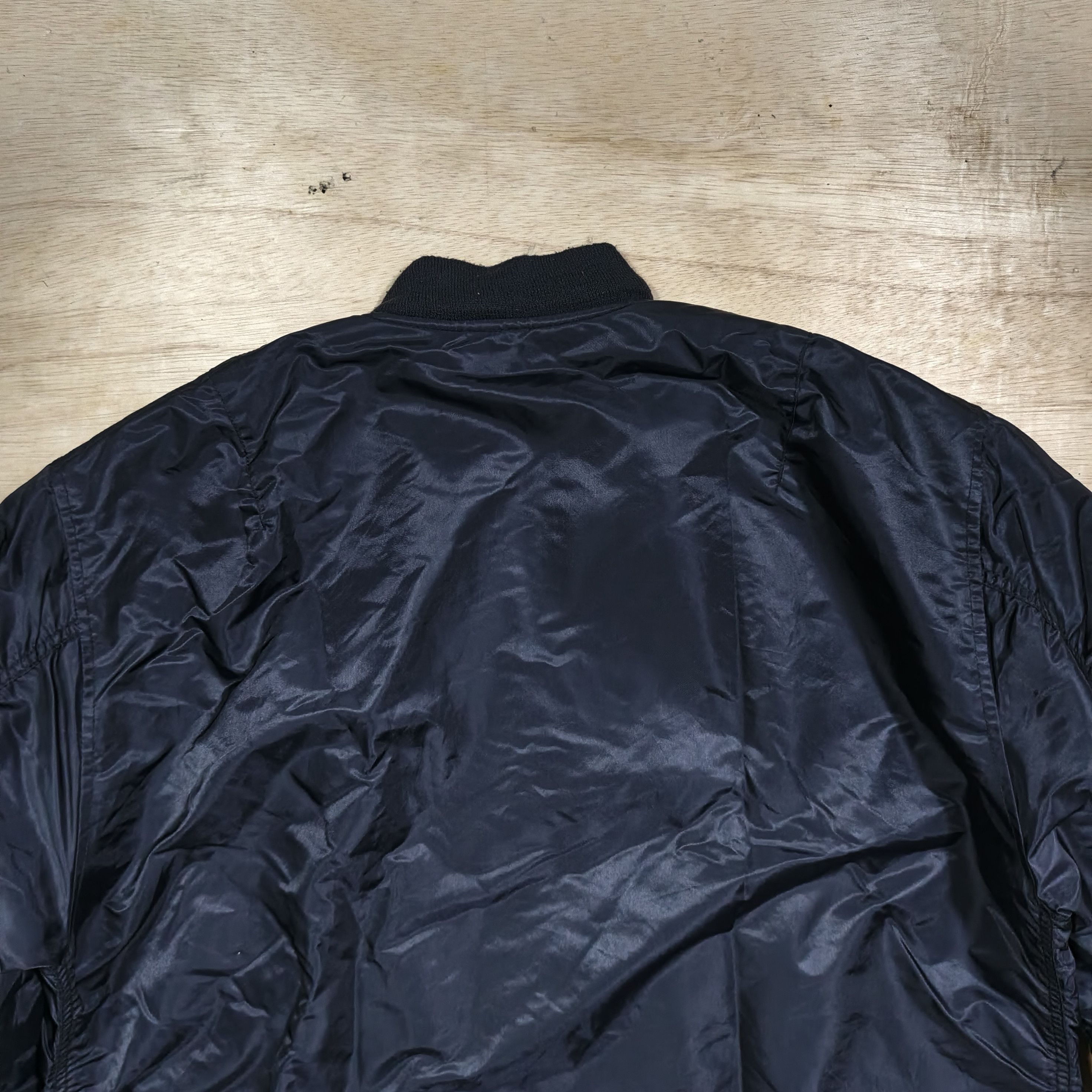 Uniqlo 90's UNIQLO MA-1 Bomber Jacket Size US XL / EU 56 / 4 - 7 Thumbnail