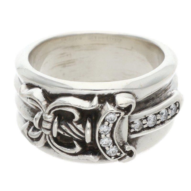 Chrome Hearts US9-9.5 Chrome Hearts Diamond Dagger Ring 18.5 Size ONE SIZE - 1 Thumbnail
