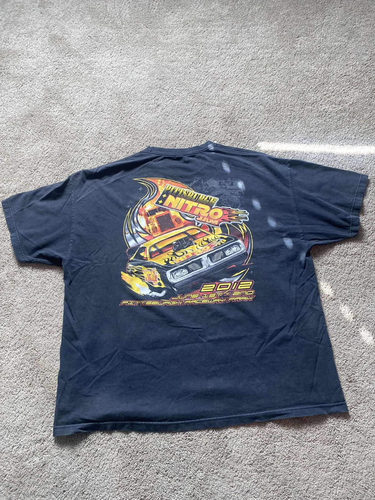 Vintage Vintage Nitro Jam Graphic Tee Size US XXL / EU 58 / 5 - 2 Thumbnail