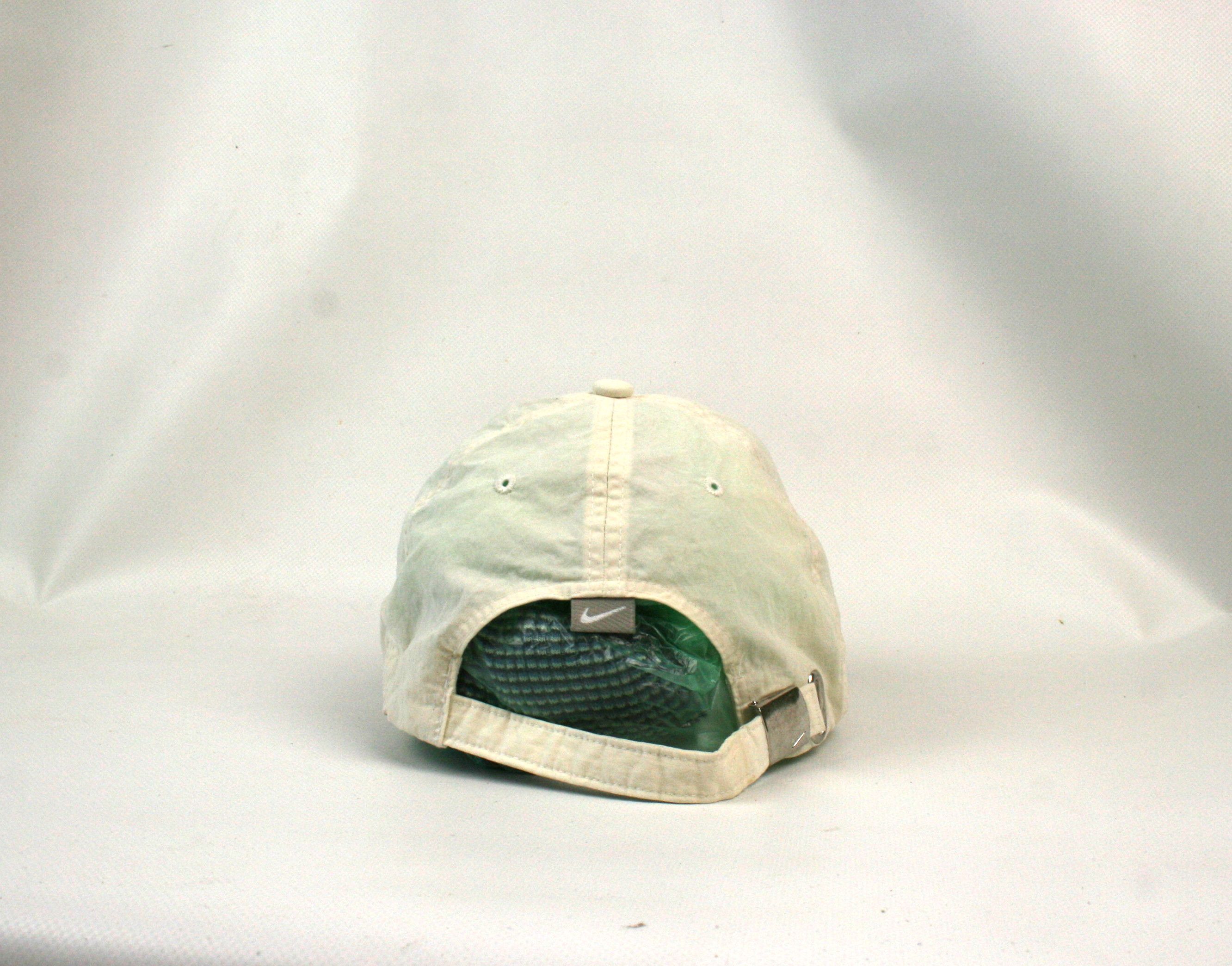 Nike 90S Swoosh Logo Nylon Cotton Cap Vintage Size ONE SIZE - 5 Thumbnail
