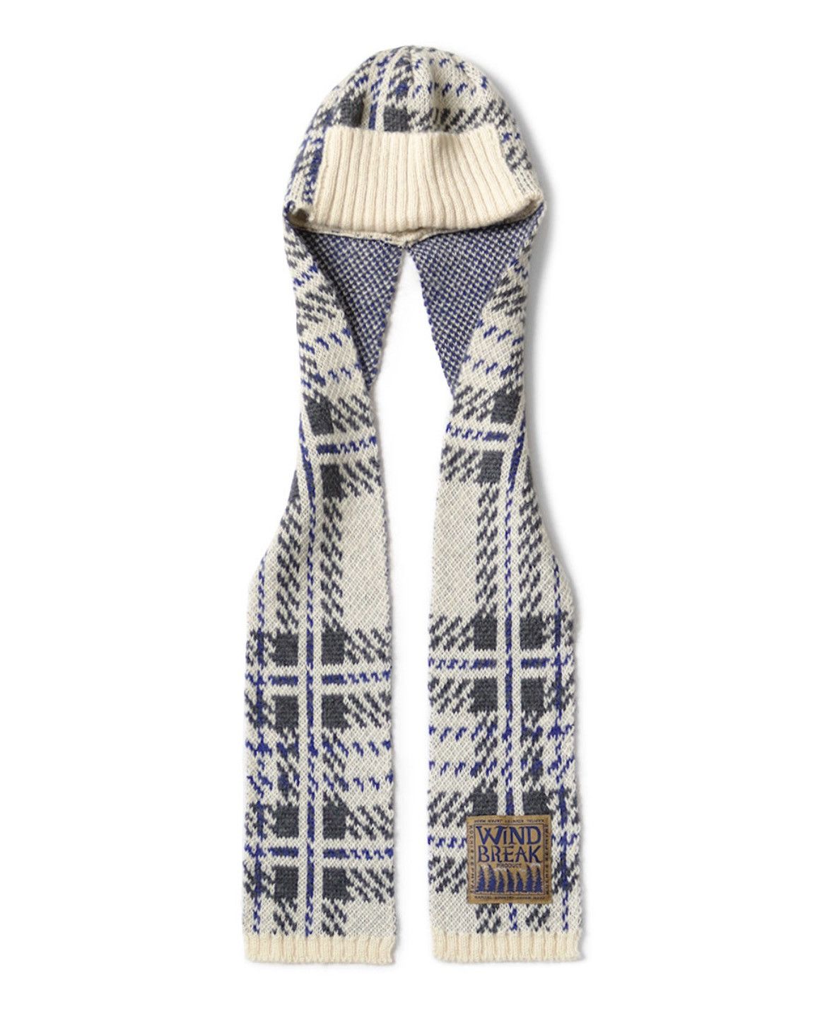 Kapital Kapital 5G Wool Tartan Check Gale CAP Muffler Scarf Size ONE SIZE - 1 Preview