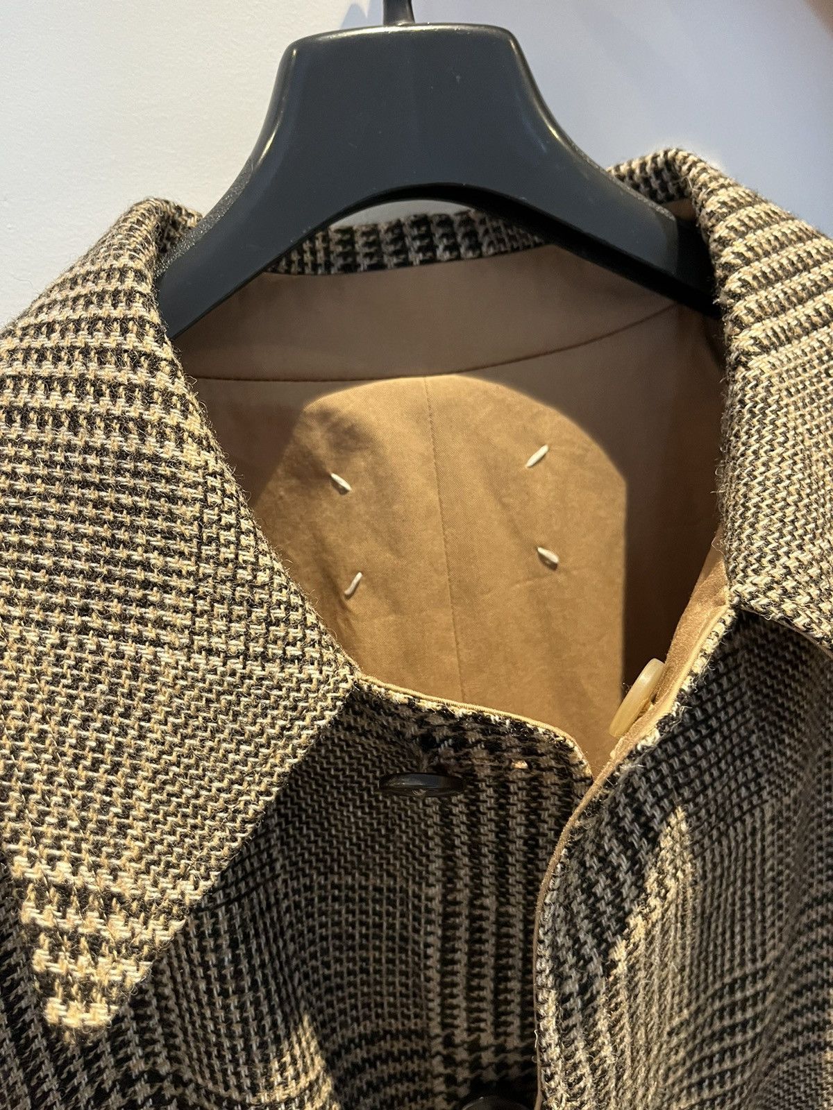 Maison Margiela Maison Margiela Check reversible raglan trench Size US L / EU 52-54 / 3 - 8 Thumbnail