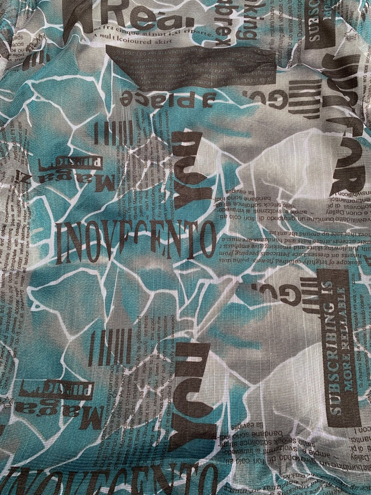 Japanese Brand × Vintage y2k Kafuu Japan Word Graphic Mesh Top Size M / US 6-8 / IT 42-44 - 3 Thumbnail