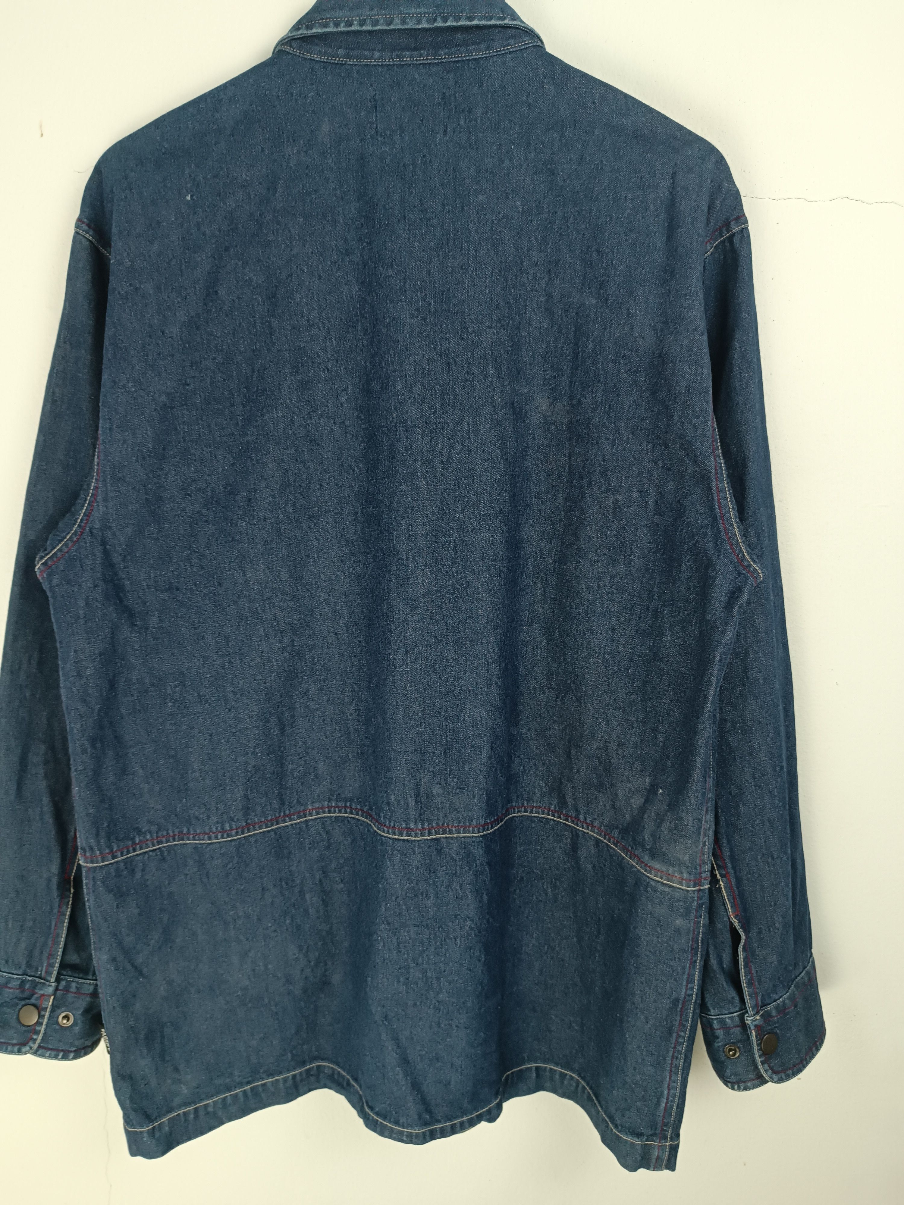 Vintage VINTAGE SACSNY Y'SACCS BY YOHJI YAMAMOTO WORK CHORE JACKET Size US L / EU 52-54 / 3 - 6 Thumbnail