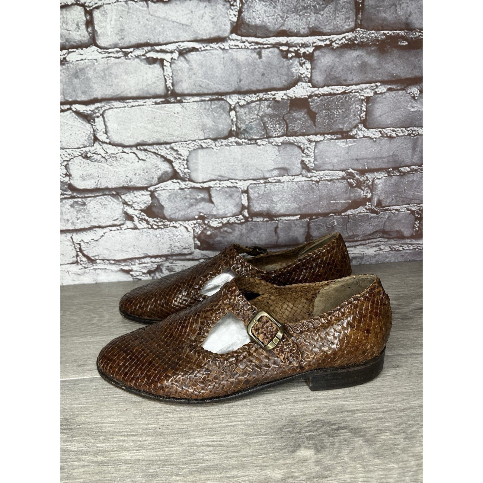 Bally VTG Bally Seville Leather Woven Monk Strap Loafers Shoes Bro Size US 8.5 / EU 41-42 - 13 Thumbnail