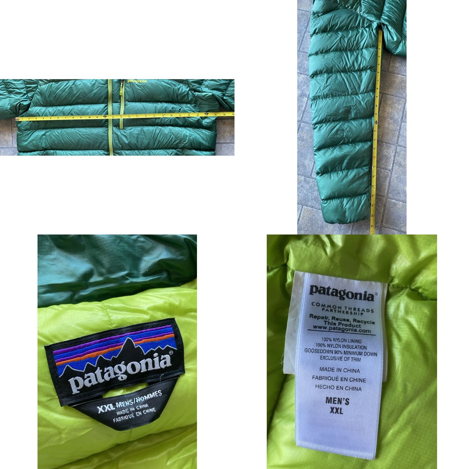 Patagonia Patagonia Fitz Roy Down Puffer Jacket Coat Men’s 2XL Green STY84585 Size US XXL / EU 58 / 5 - 9 Thumbnail
