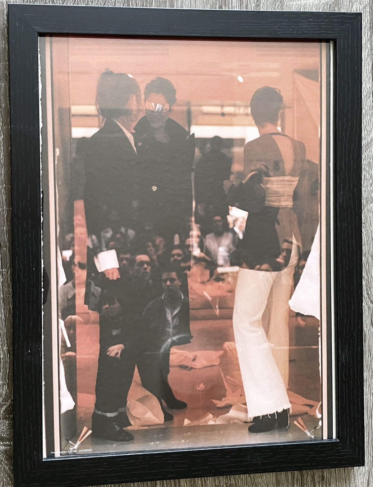 Designer × Maison Margiela × Vintage Maison Martin Margiela Archive Fashion framed poster 9x12 Size ONE SIZE - 2 Thumbnail