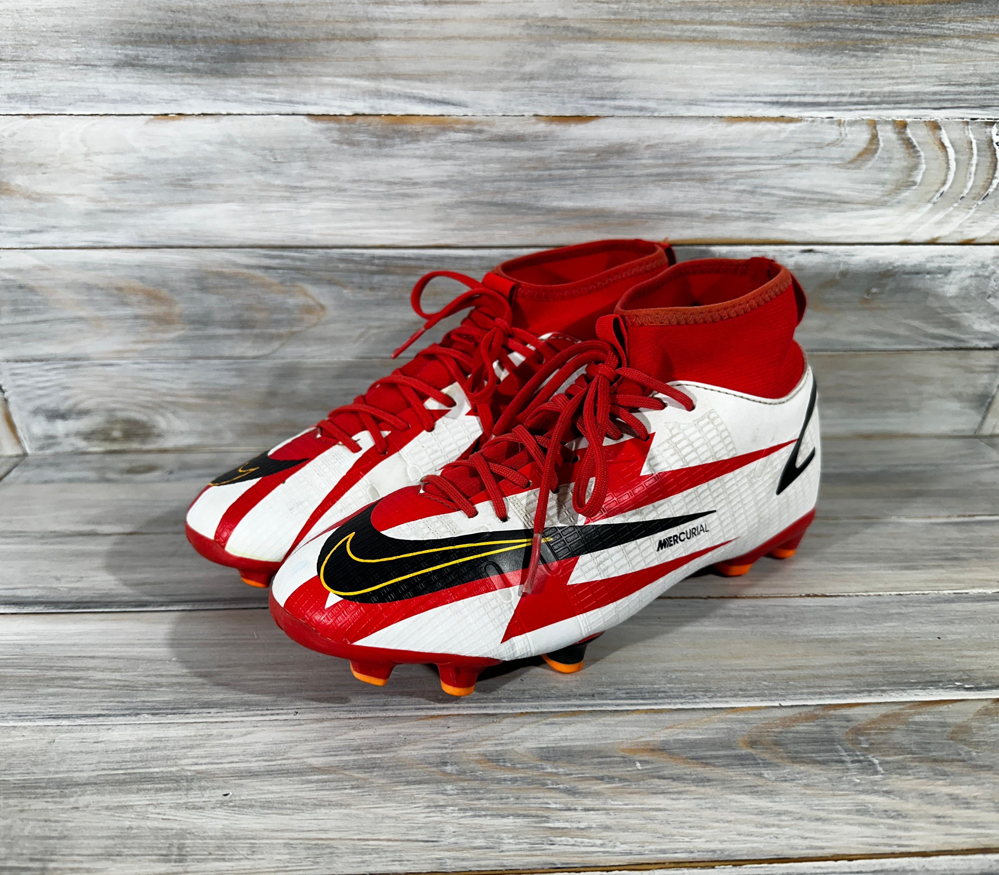 Nike Nike Mercurial Superfly VIII Academy CR7 FG/MG Cleats Boots Size US 5.5 / EU 38 - 4 Thumbnail