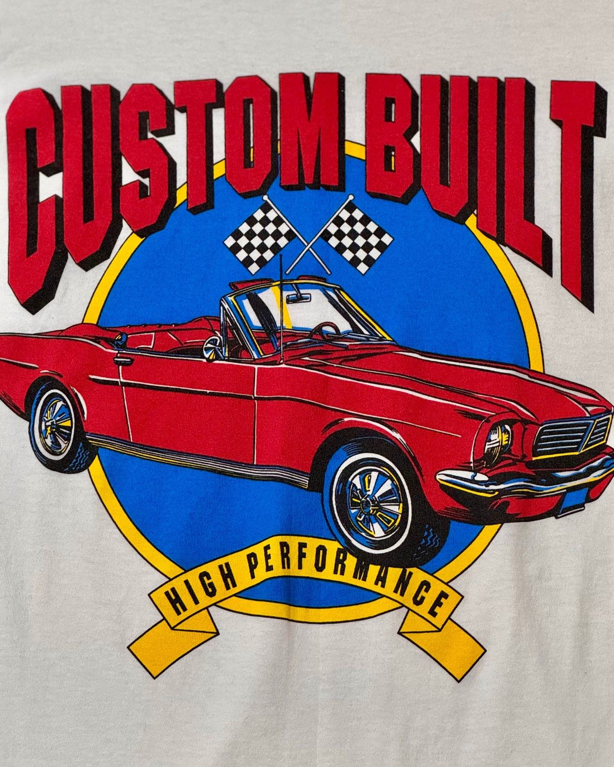 Other Vintage “Custom Built” High Performance Car Tee (1990s) Size US M / EU 48-50 / 2 - 3 Thumbnail