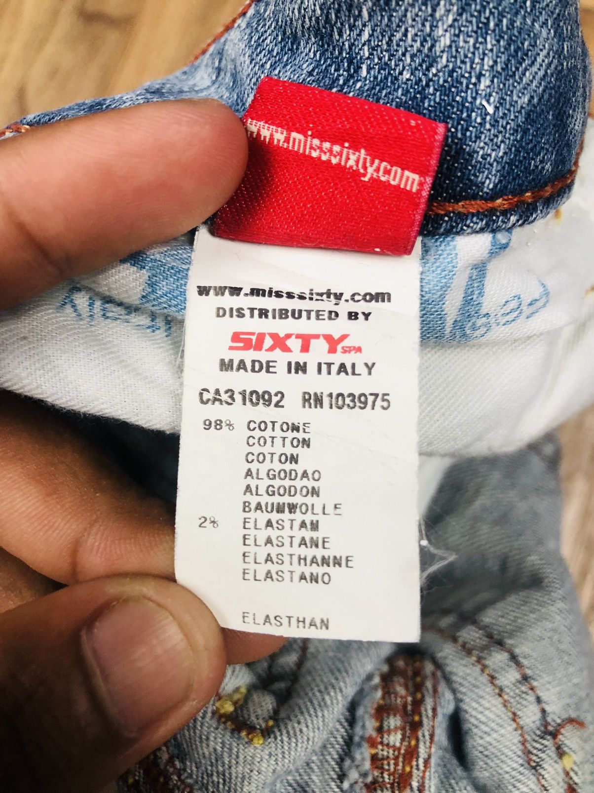 Miss Sixty Miss Sixty Jeans (21) Size 25" / US 0 / IT 36 - 15 Thumbnail