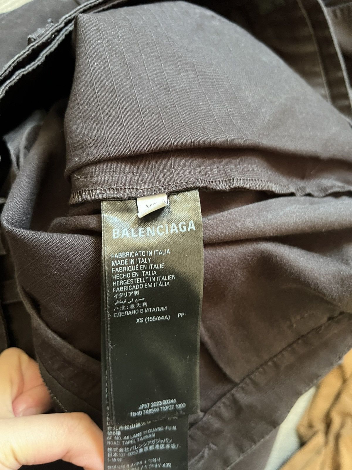 Balenciaga Balenciaga Cargo Ripstop Double Layer Apron Skirt Size US 32 / EU 48 - 12 Thumbnail
