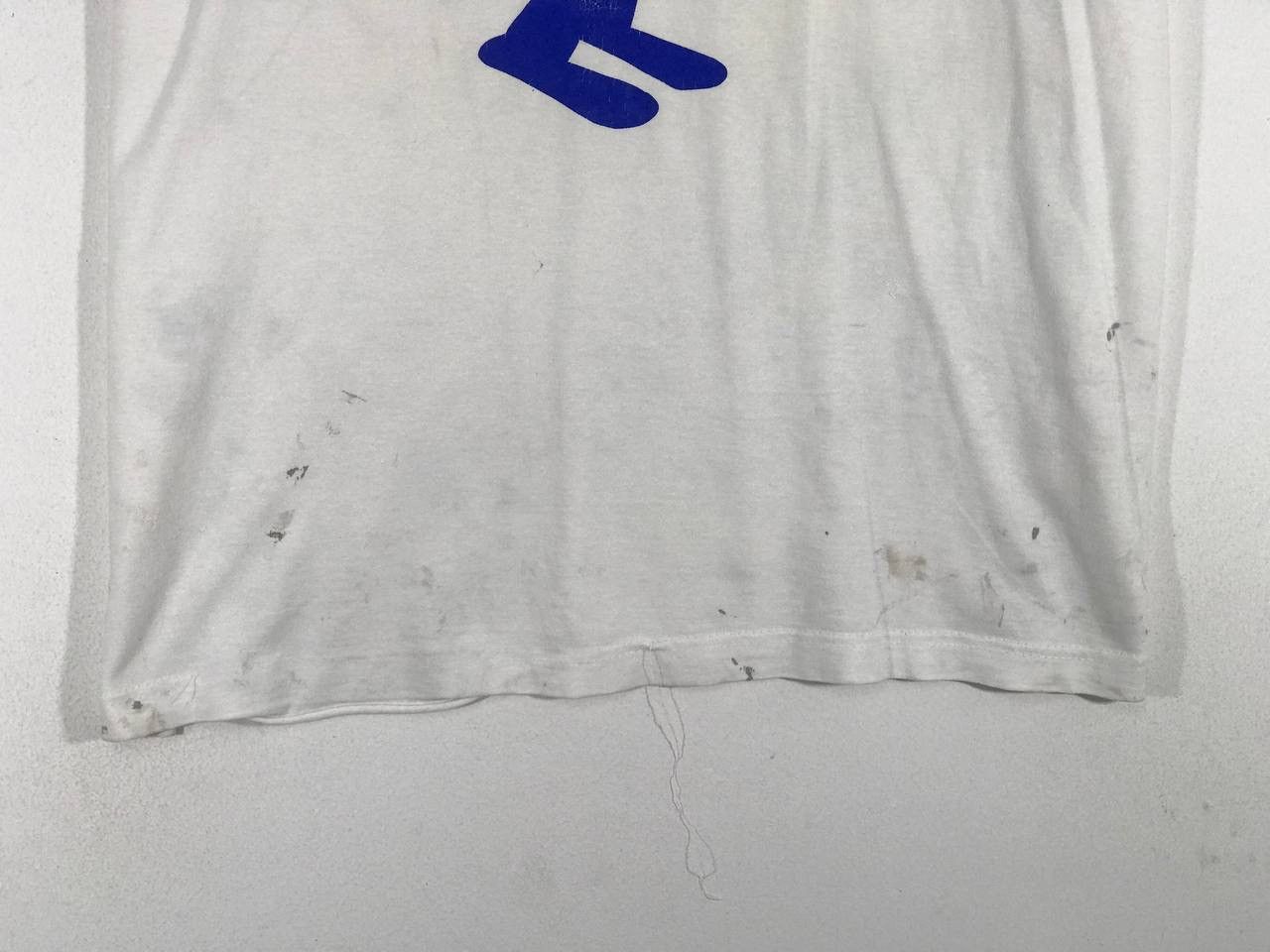 Stussy Vintage 90s Stussy all the jazz stickman nature distress Size US L / EU 52-54 / 3 - 13 Thumbnail