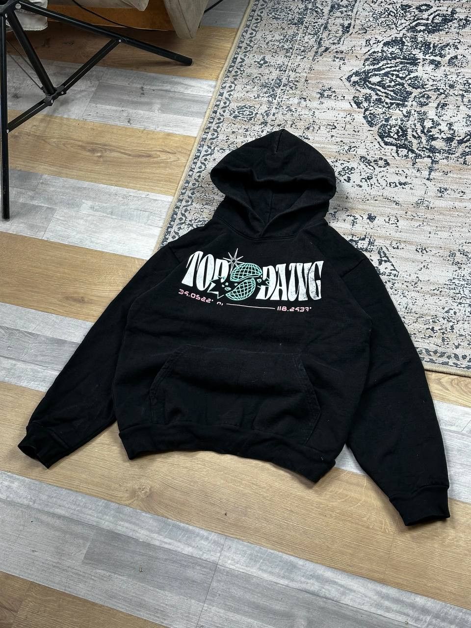 Top Dawg Entertainment RARE Top Dawg Ent TDE Hip Hop Heavyweight Baggy Hoodie Size US M / EU 48-50 / 2 - 2 Thumbnail