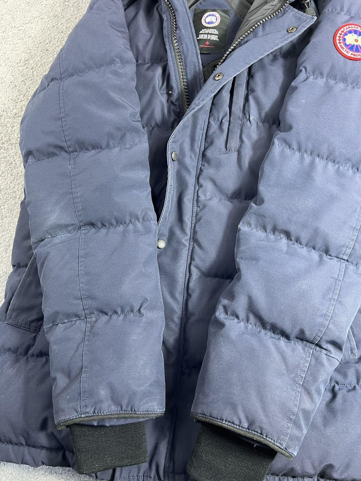 Canada Goose Canada Goose Carson Blue Parka with Coyote Fur Size US L / EU 52-54 / 3 - 4 Thumbnail