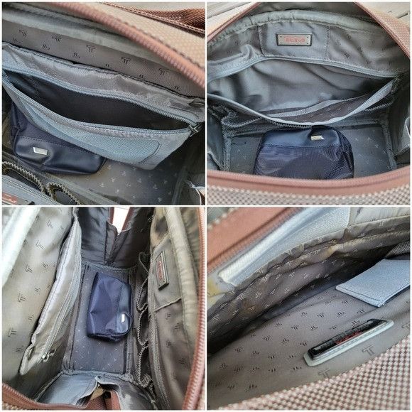 Tumi Tumi Brown Ballistic Nylon Accessory Carry-on Travel Crossbo Size ONE SIZE - 3 Thumbnail