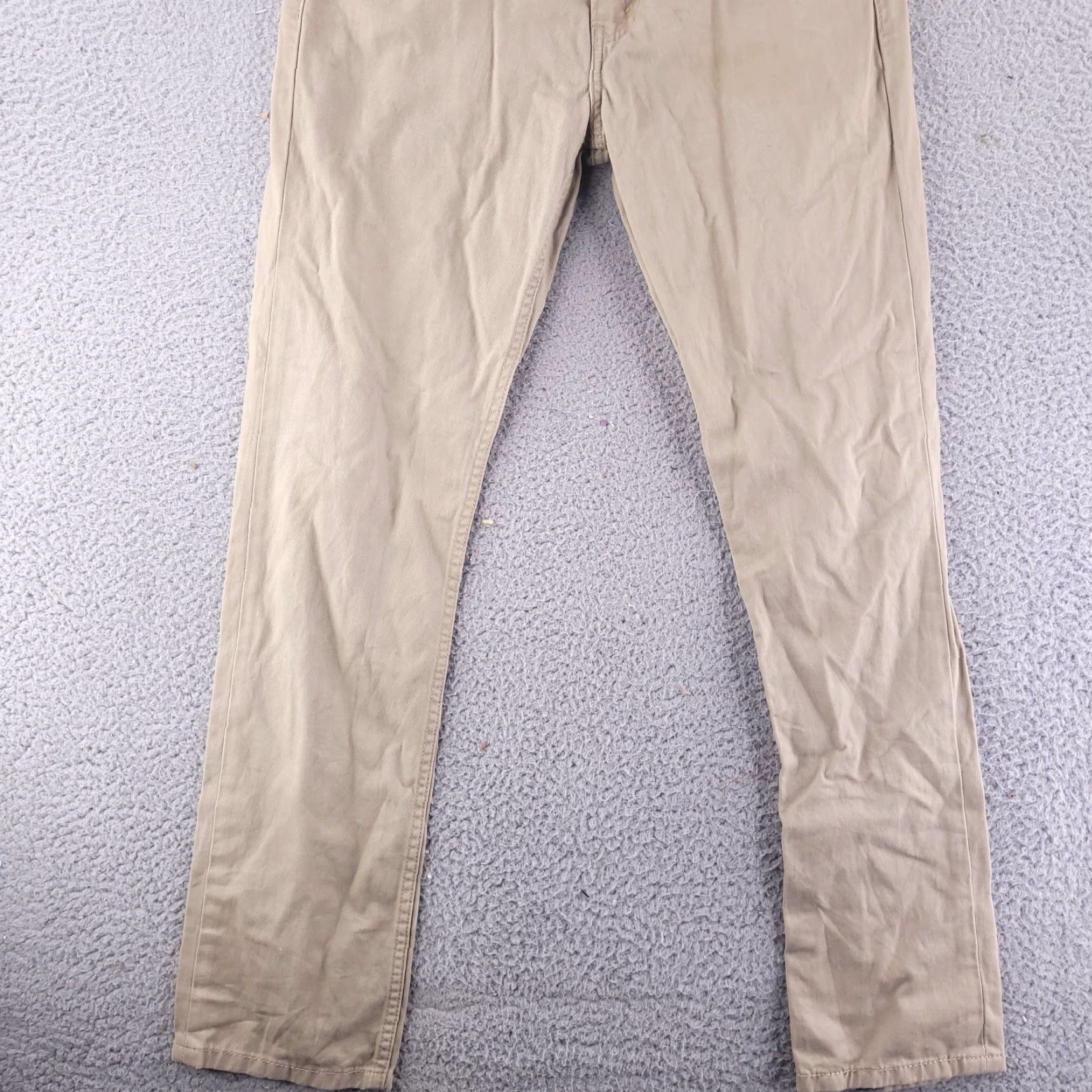 Levi's Levi's Pants Slim 511 Khaki Chino Straight 31x31 Brown Mens Regular Size 31 Inseam 31 Pants Mens Brown Chino Slim 511 Levis Size US 31 - 4 Thumbnail