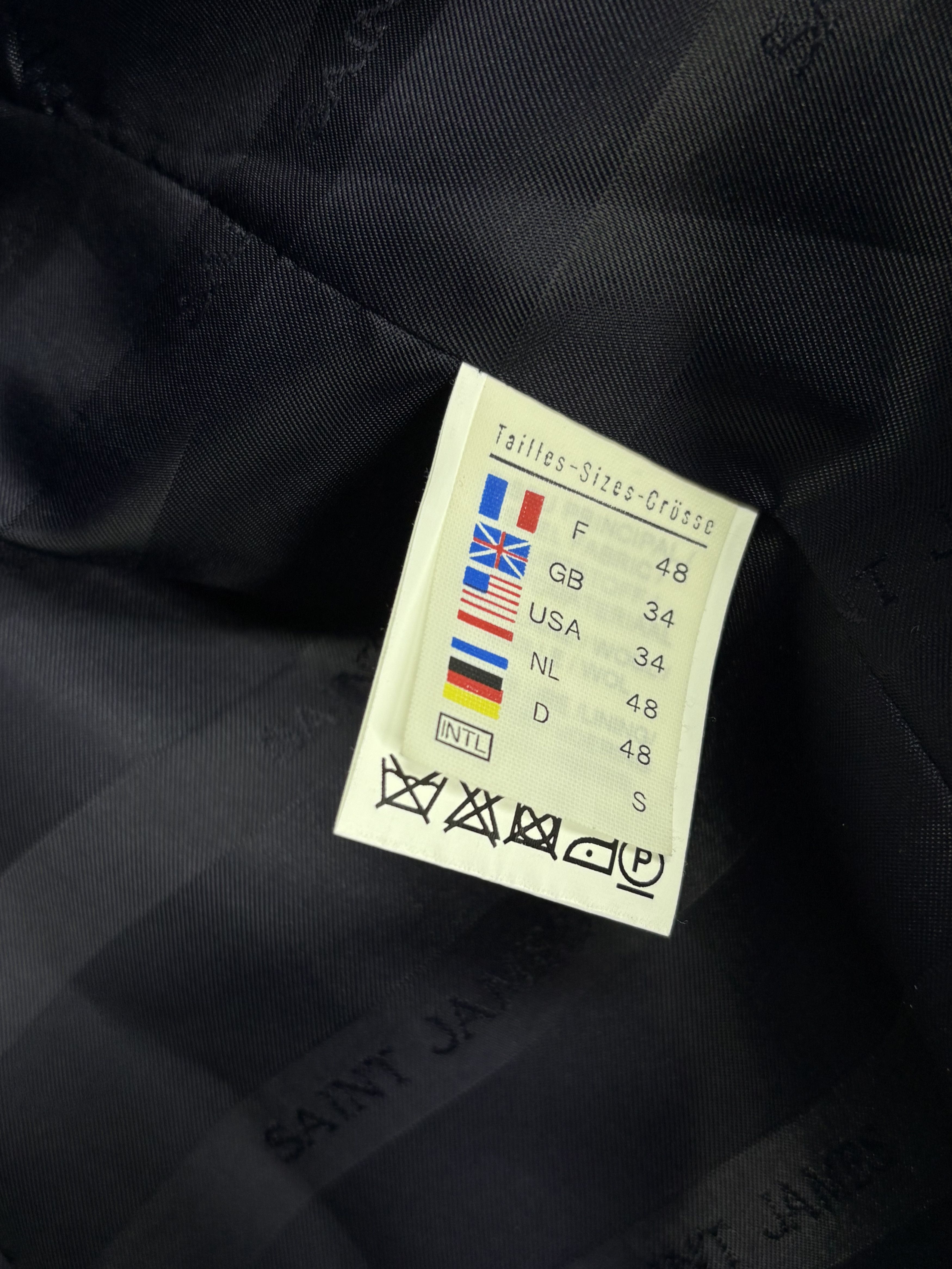 Saint James Saint James Galion Marine Officer Peacoat Double Breasted Size US S / EU 44-46 / 1 - 22 Thumbnail