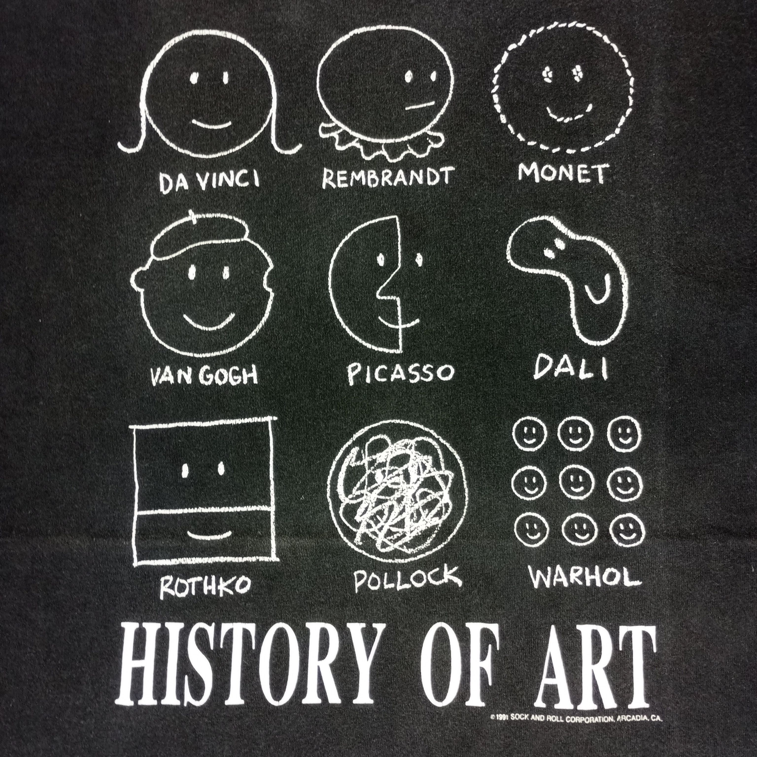 Other History Of Art Vintage Tshirt Size US XL / EU 56 / 4 - 2 Thumbnail